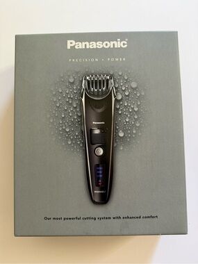 Panasonic Black & Silver Washable Beard Trimmer